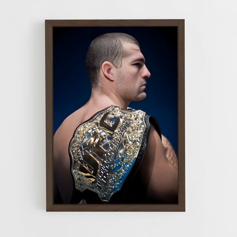 Poster Le Shogun de la Ceinture – affiche MMA (vue 5)